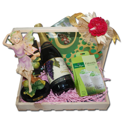 "Rakhi with Pooja Thali - code PT05 - Click here to View more details about this Product